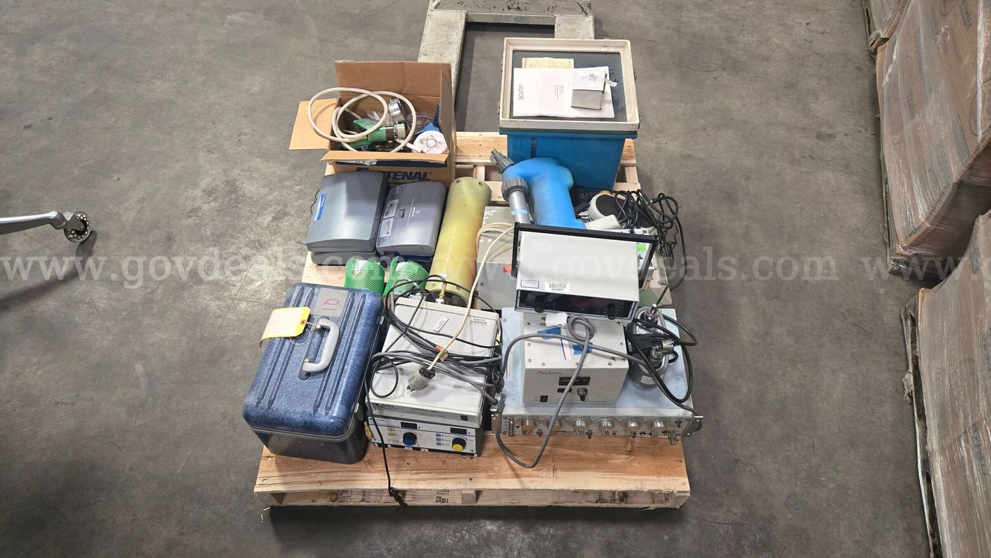 Pallet of Various Laboratory Equipment