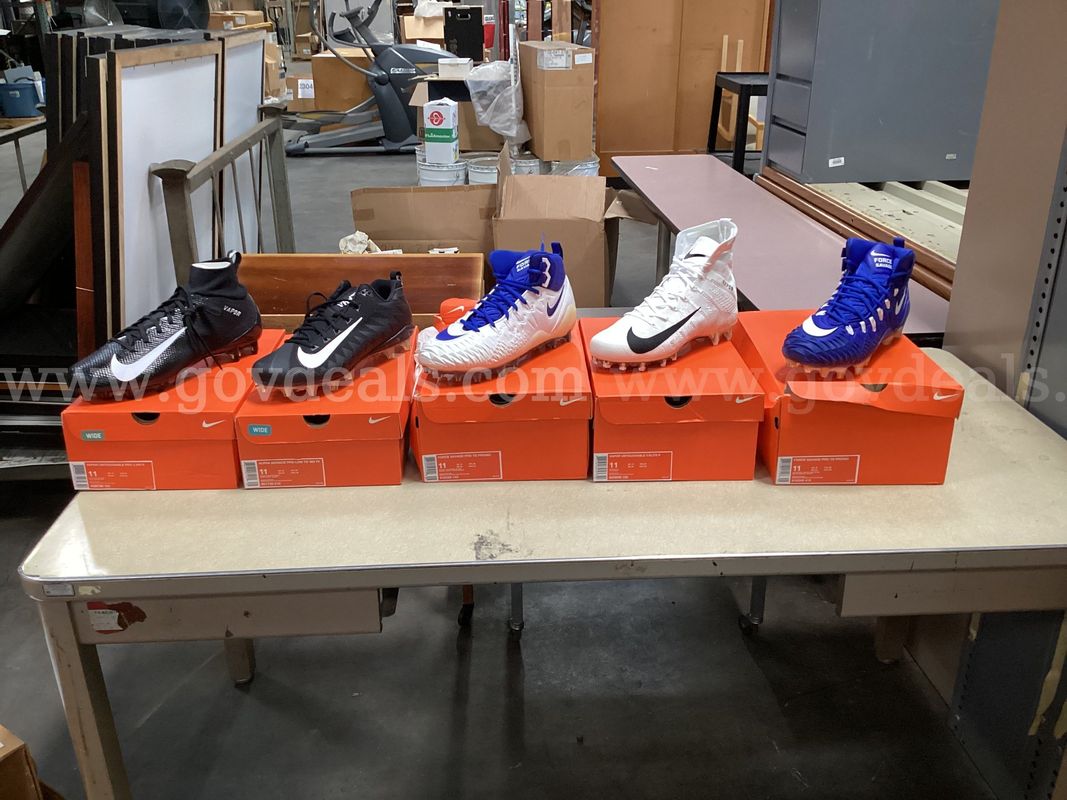 5 - Pairs of Size 11, Nike Cleats