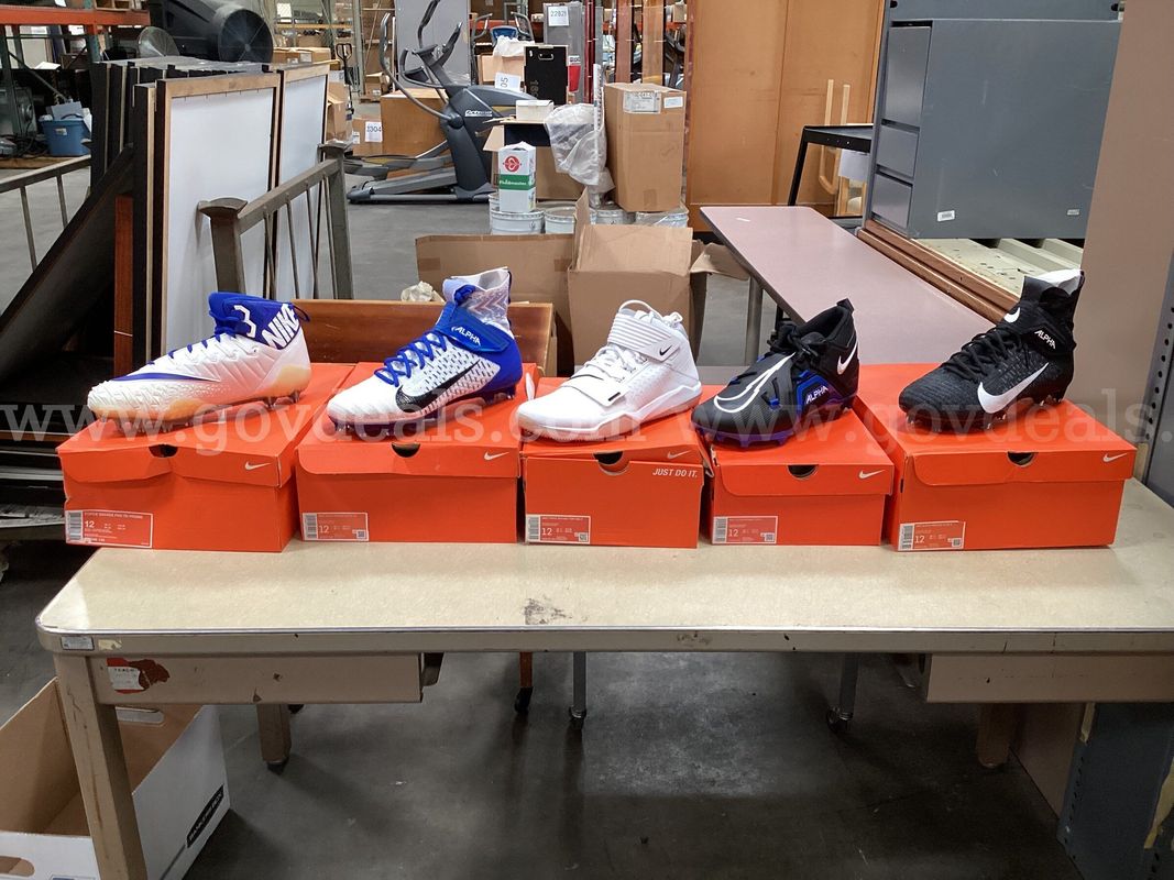 5 - Pairs of Size 12, Nike Cleats