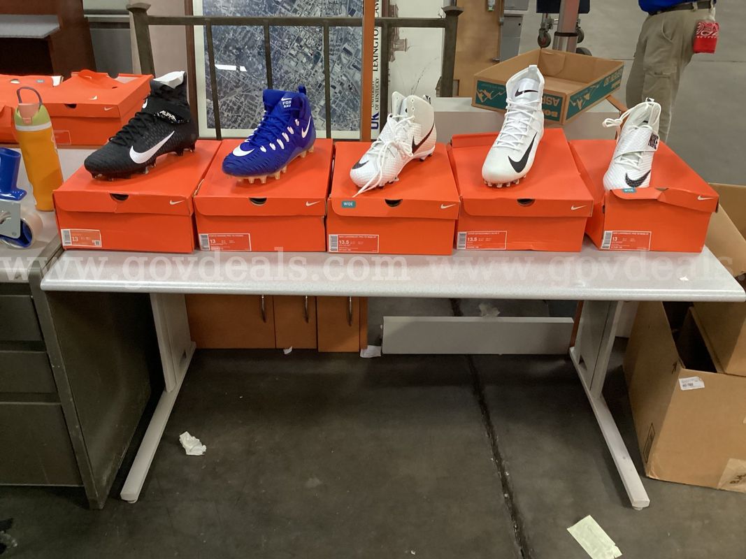 5 - Pairs of Nike Cleats (3 - size 13 and 2 - size 13.5)