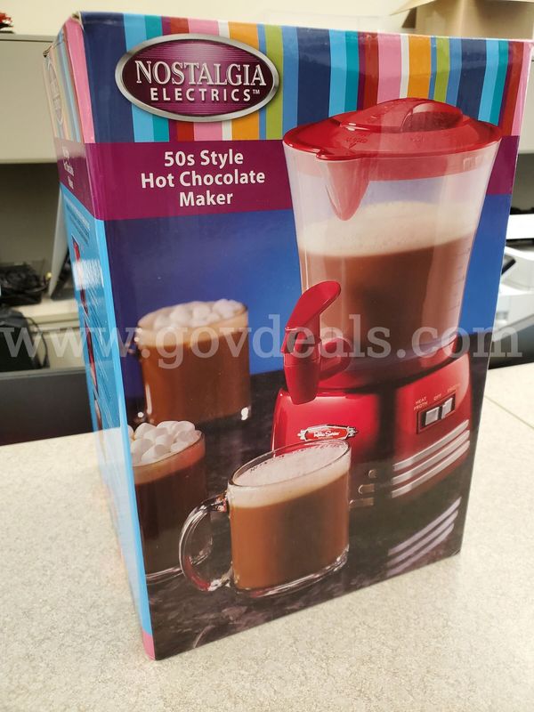 Nostalgia Electrics 50s Style Hot Chocolate Maker