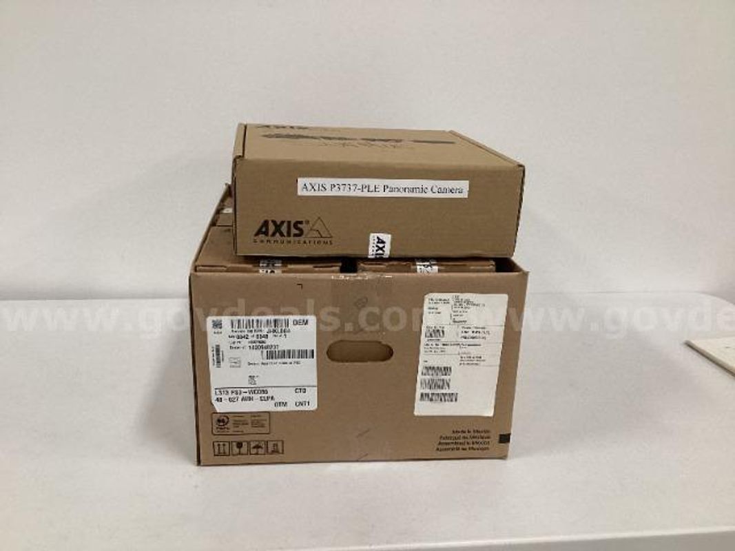 Lot of 13 Axis Network Cameras