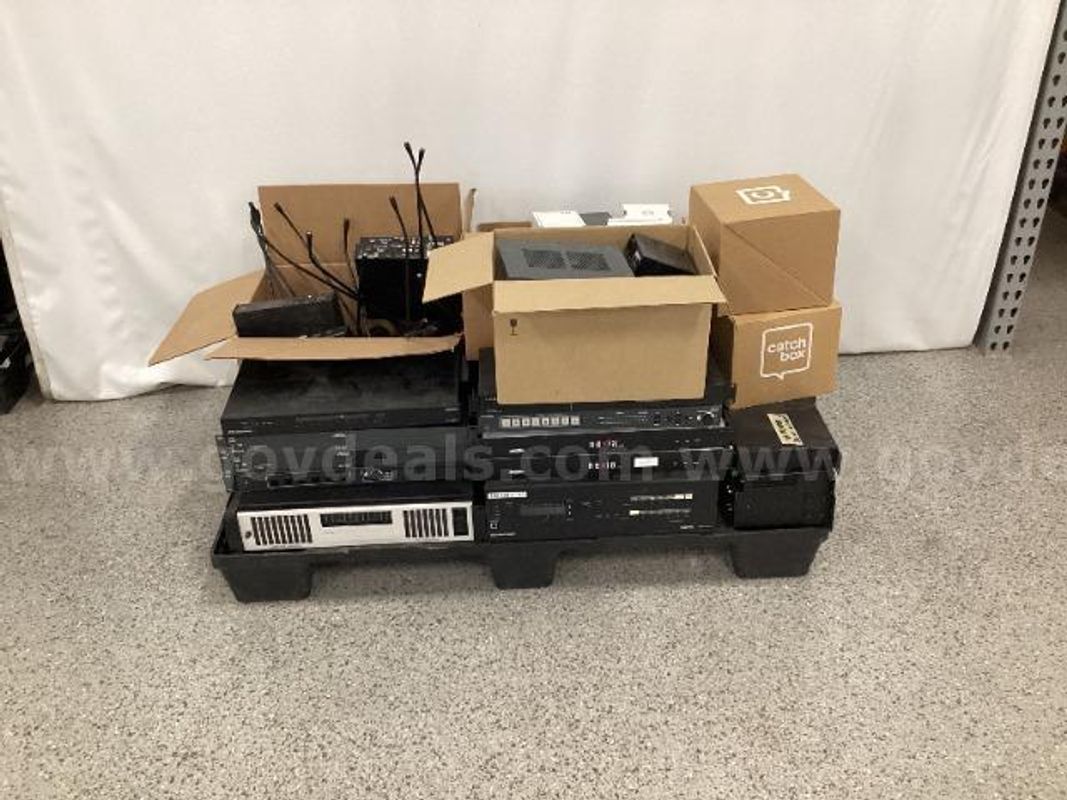 Lot of Audio Equipment