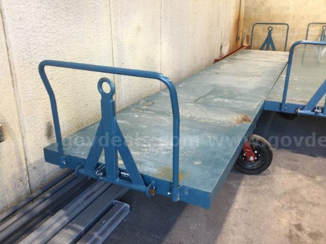 Hamilton Caster XT2447 Heavy Duty Cart with Tongue and Towing Loop Setup