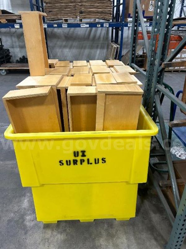 Lot of Wood Shelves