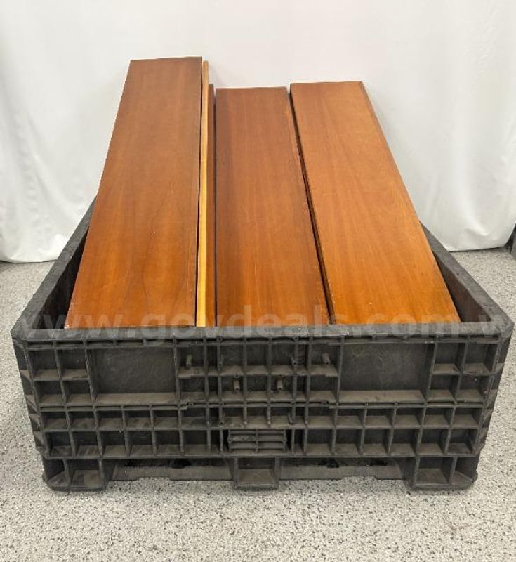Lot of Wood Shelving