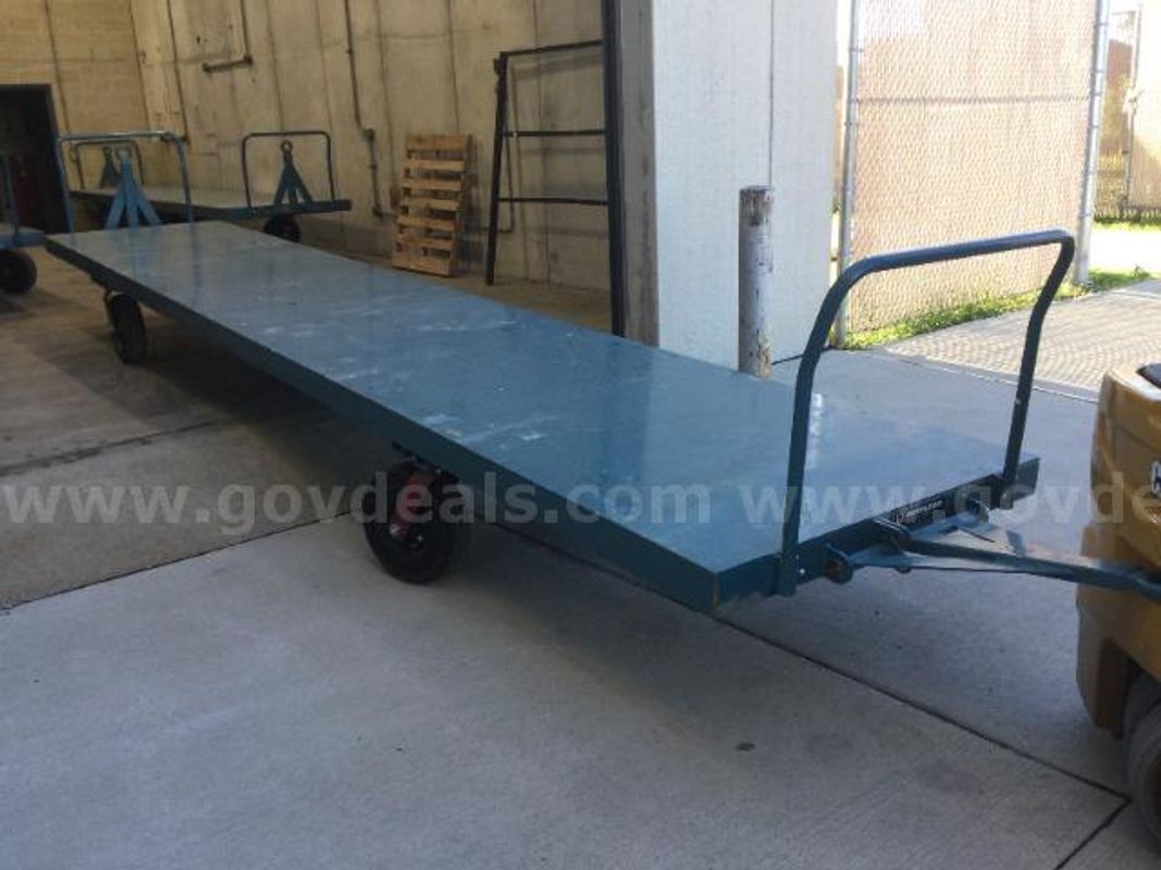 Hamilton Caster XT2447 Heavy Duty Cart with Tongue and Towing Loop Setup