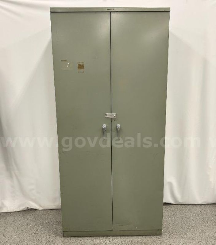 Vintage Steelcase Metal Cabinet