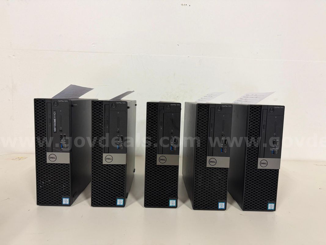 Lot of 5 Dell Optiplex 7070 i5-9500