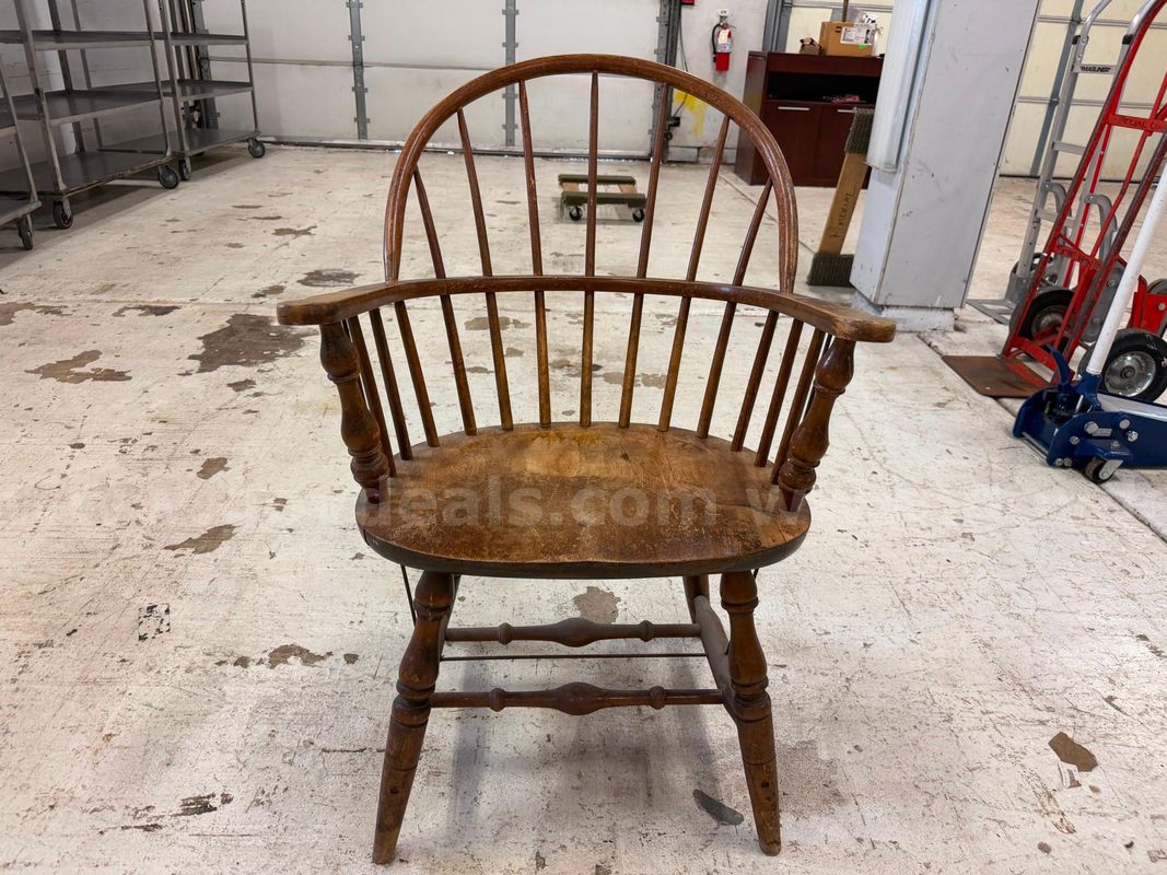 Used Wooden Armchair