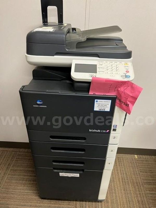 Konica Minolta bizhub C35 (*Fairbanks, AK*)