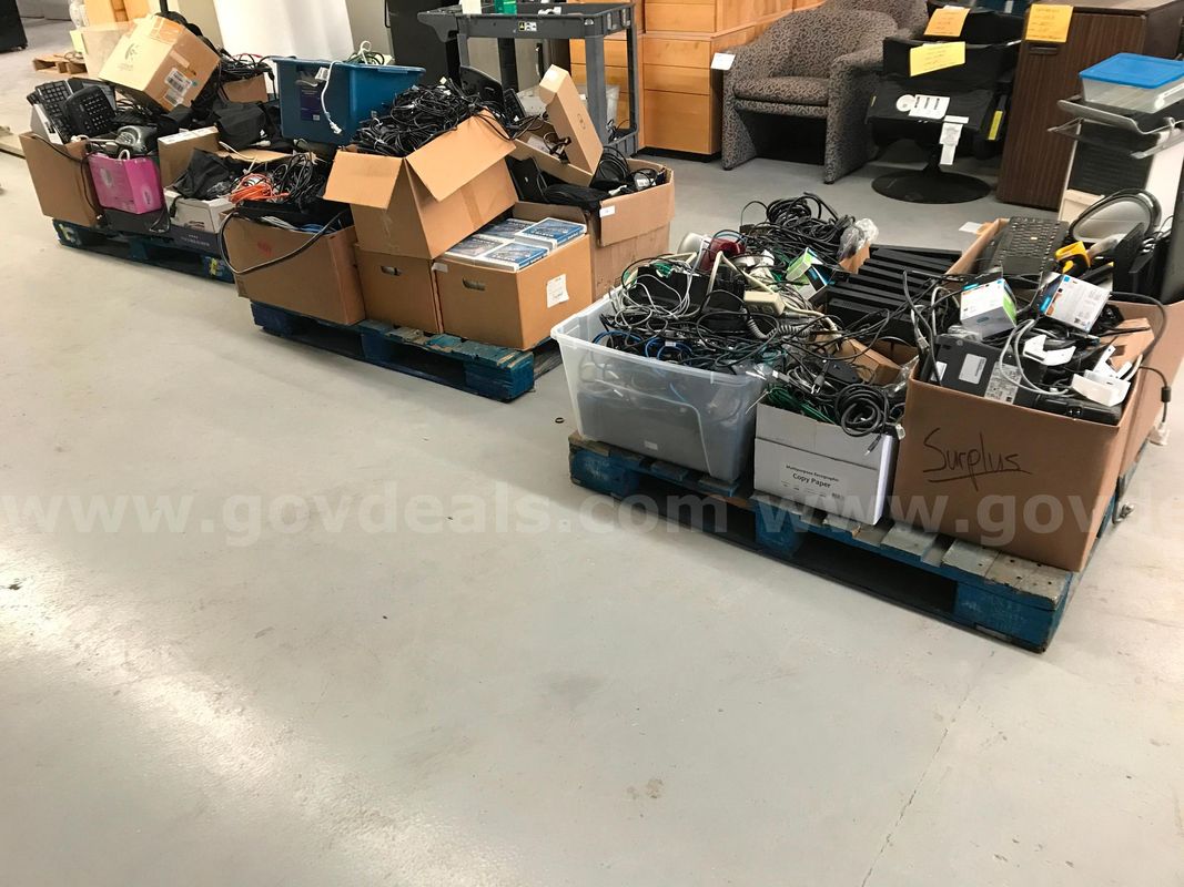 3 Pallets of Assorted Electronics