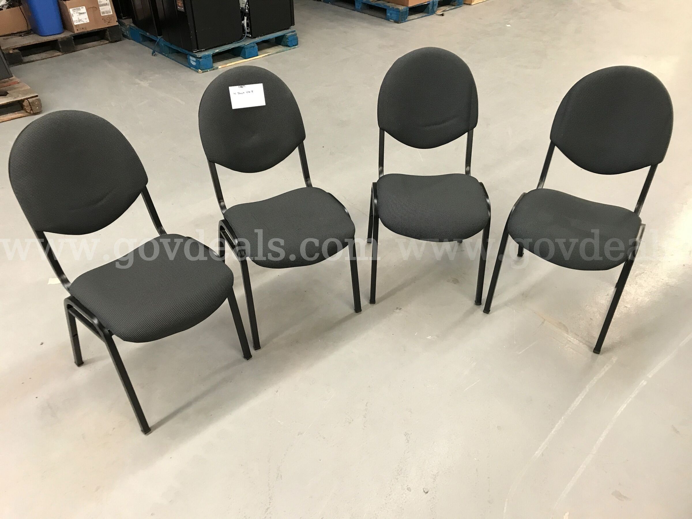 4 Stack Chairs