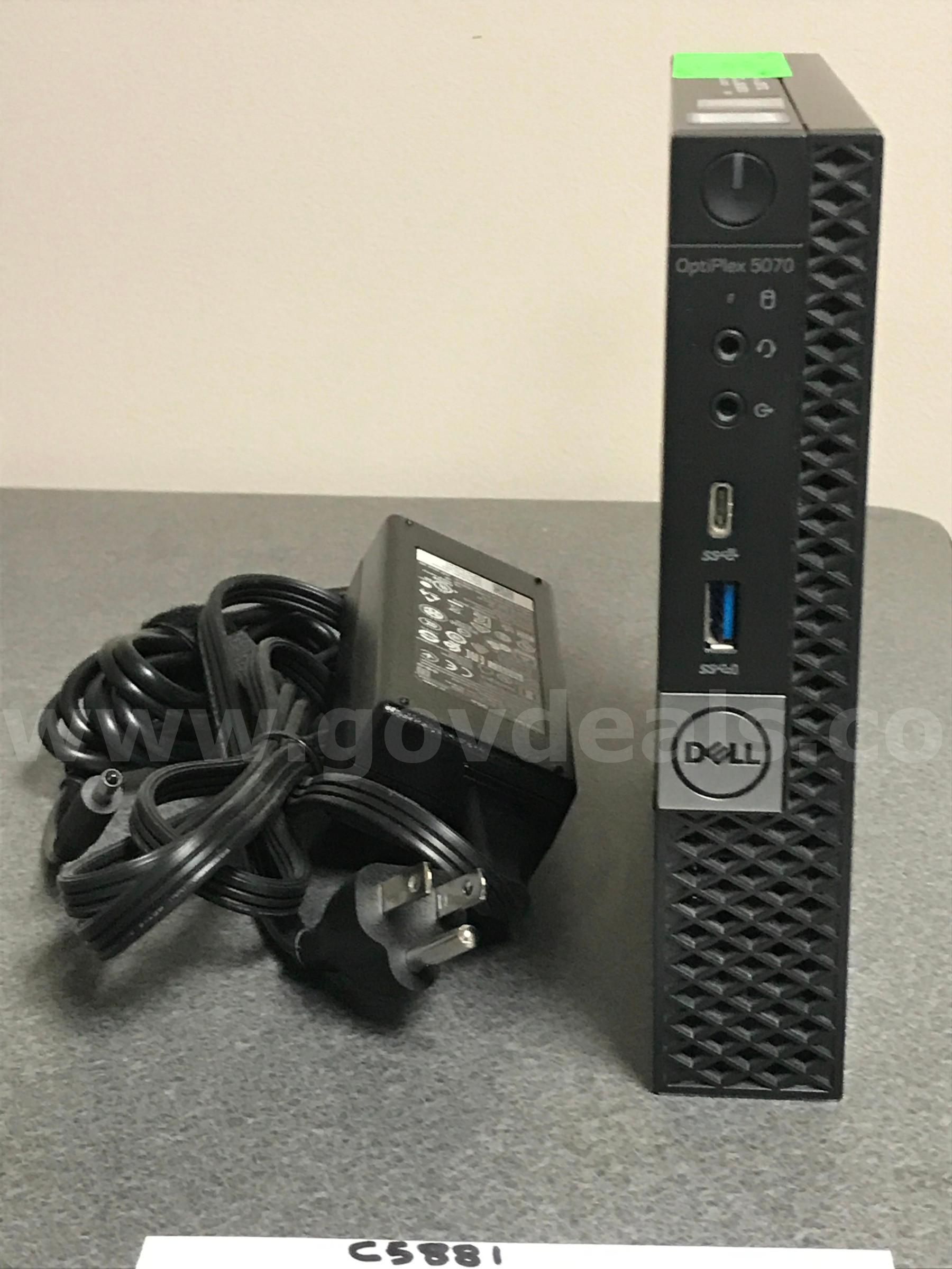 Dell Optiplex 5070 Mini Tower w/Power Cord