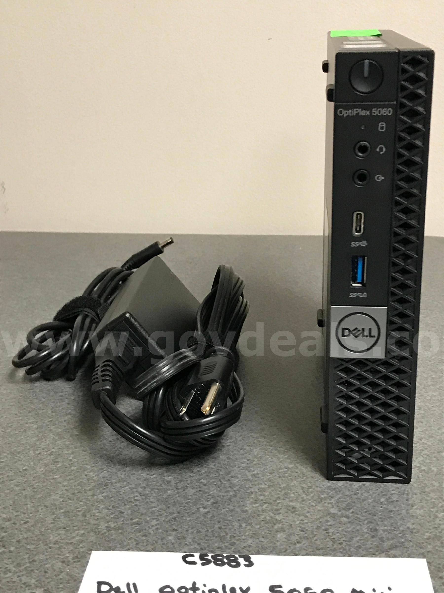 Dell Optiplex 5060 Mini Tower w/Power Cord