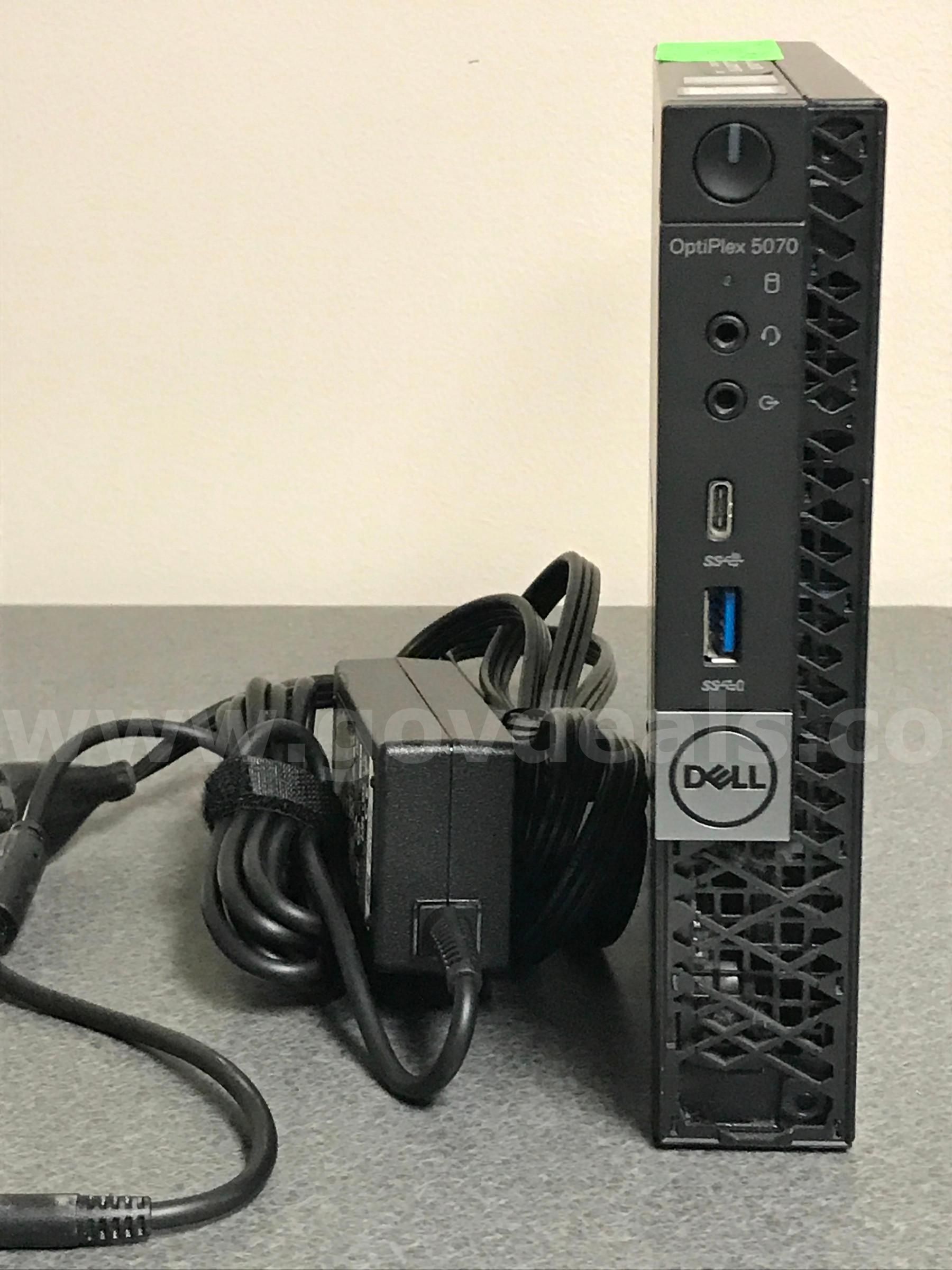 Dell Optiplex 5070 Mini Tower w/Power Cord