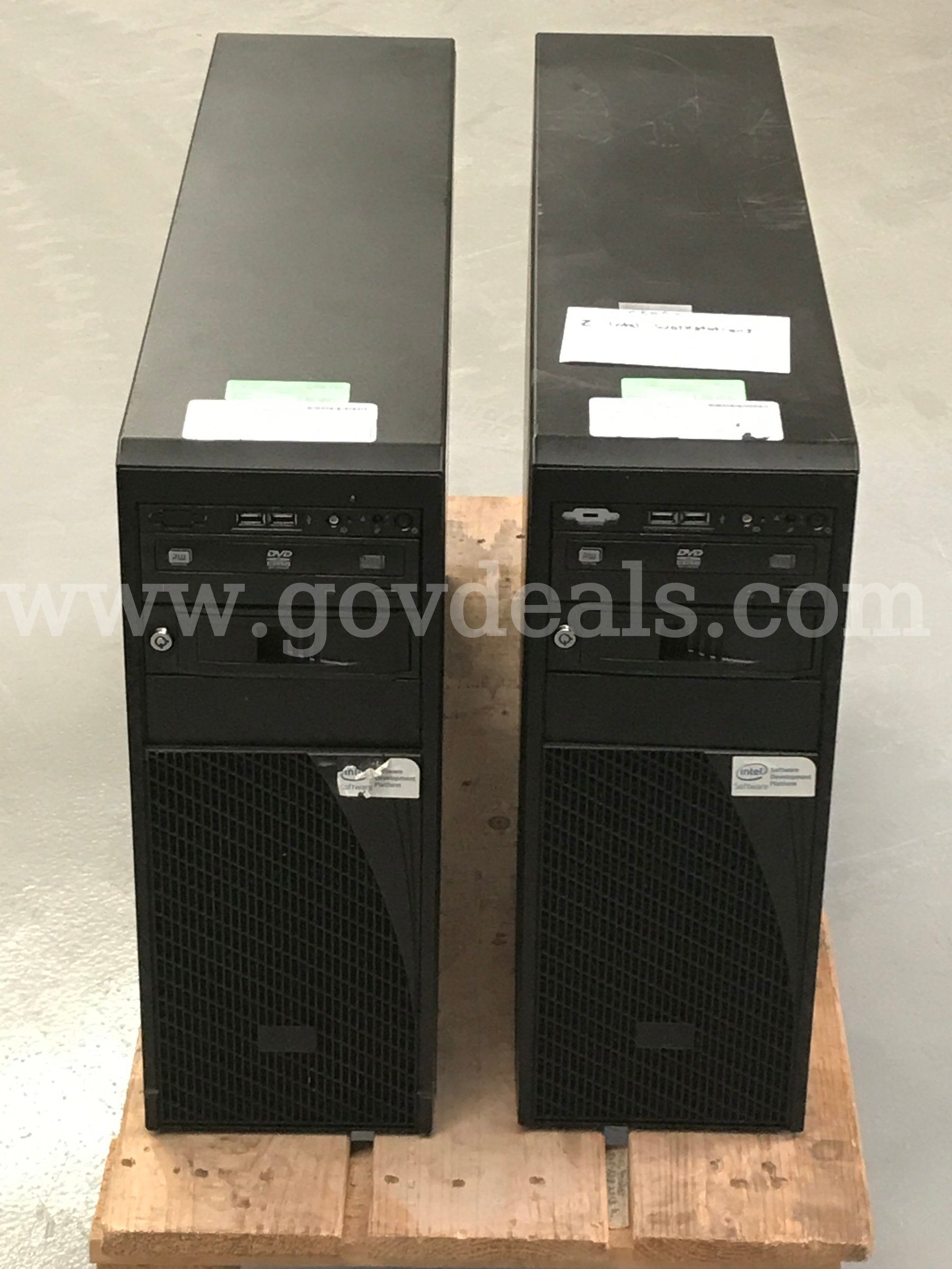2 Intel Workstations