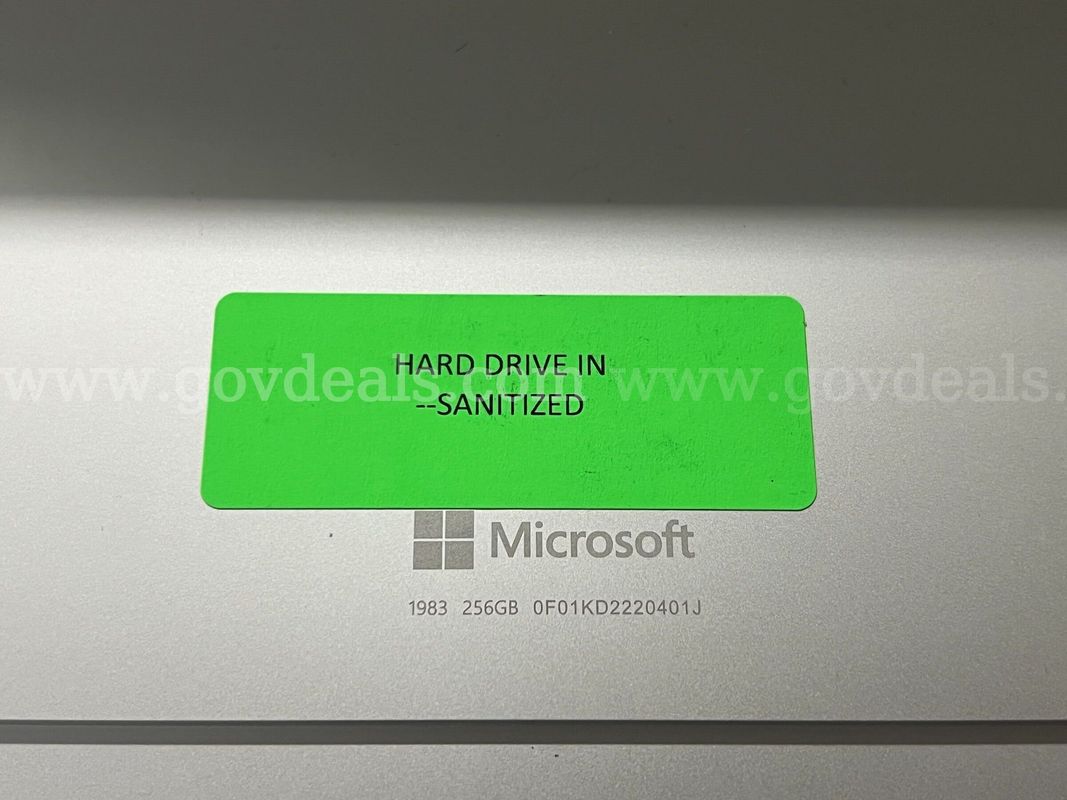 Microsoft Surface Factory Reset