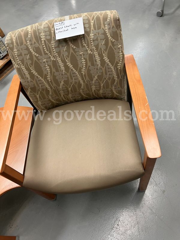 2 Guest Chairs with attached Table Top