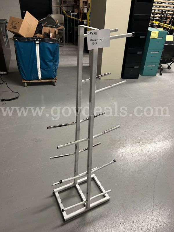 Medicine ball rack