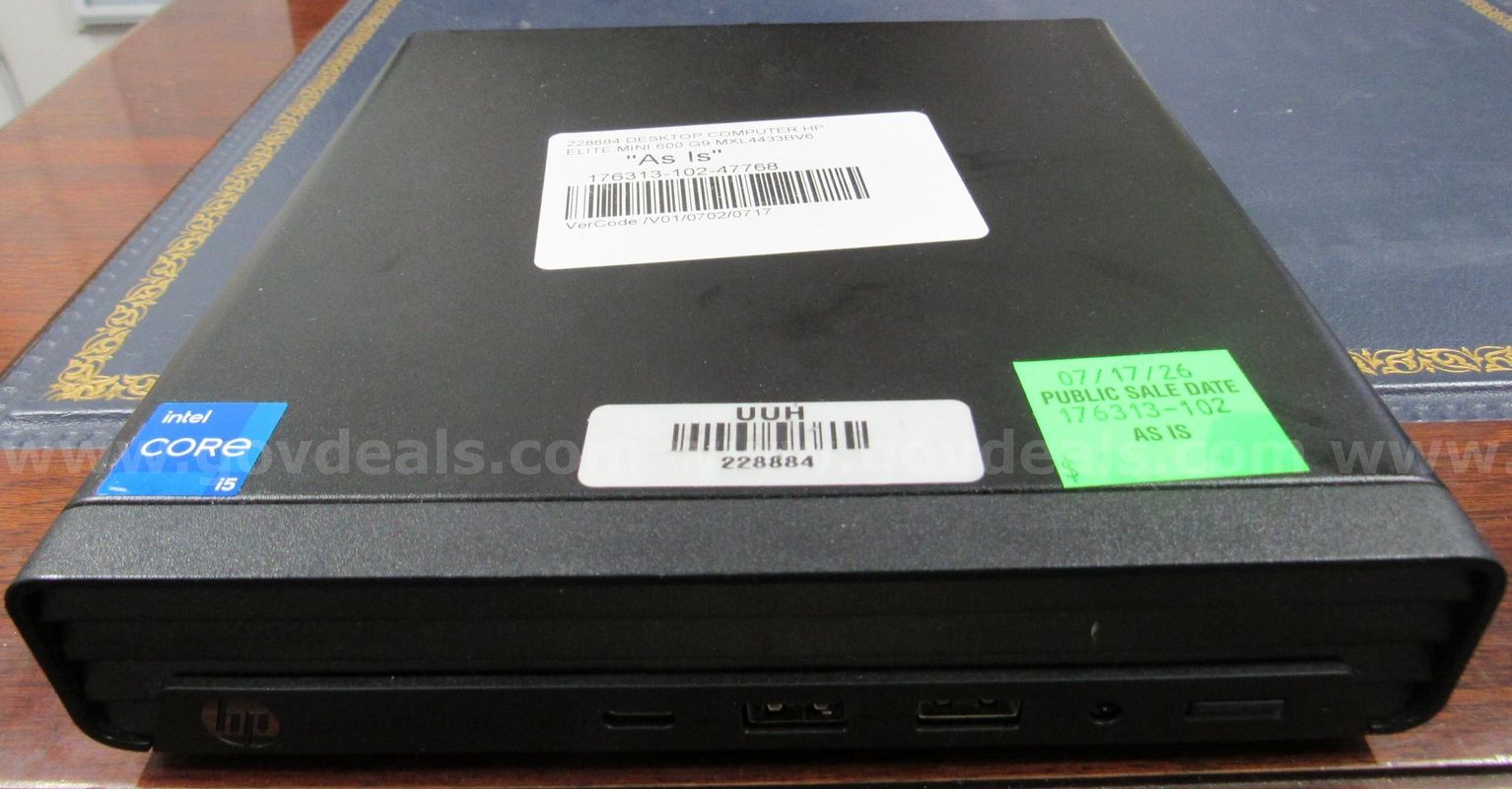 HP ELITE MINI 600 G9 i5 16GB U3490 - S8