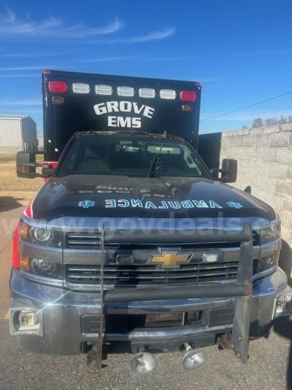 2016 Chevrolet 3500 Wheeled Coach Ambulance