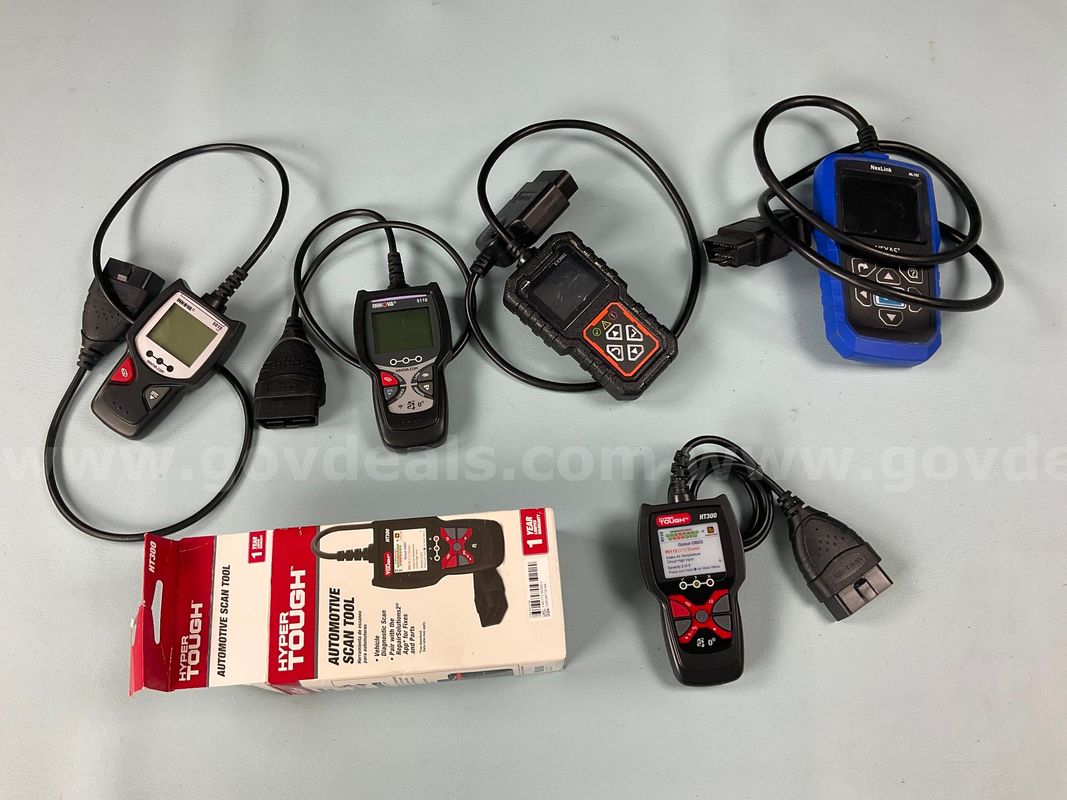 5 - Automotive Scan Tools from Hyper Tough, Innova and More, Untested