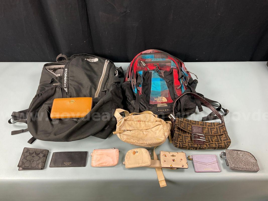 Lot of Fashion Bags and Wallets from The North Face, Coach and More