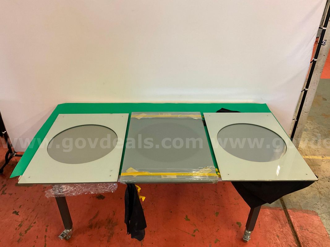 4 - 1/2" Food Cart Display Glass Pieces