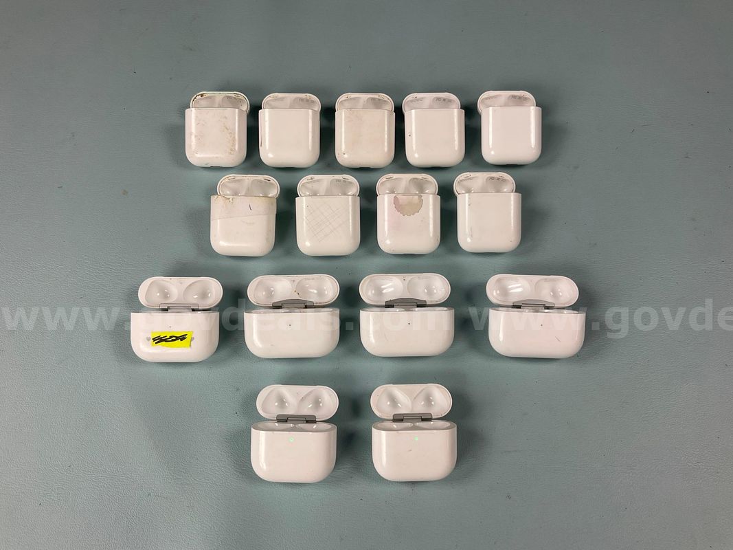 15 - EMPTY Apple Airpod Charging Cases, Untested