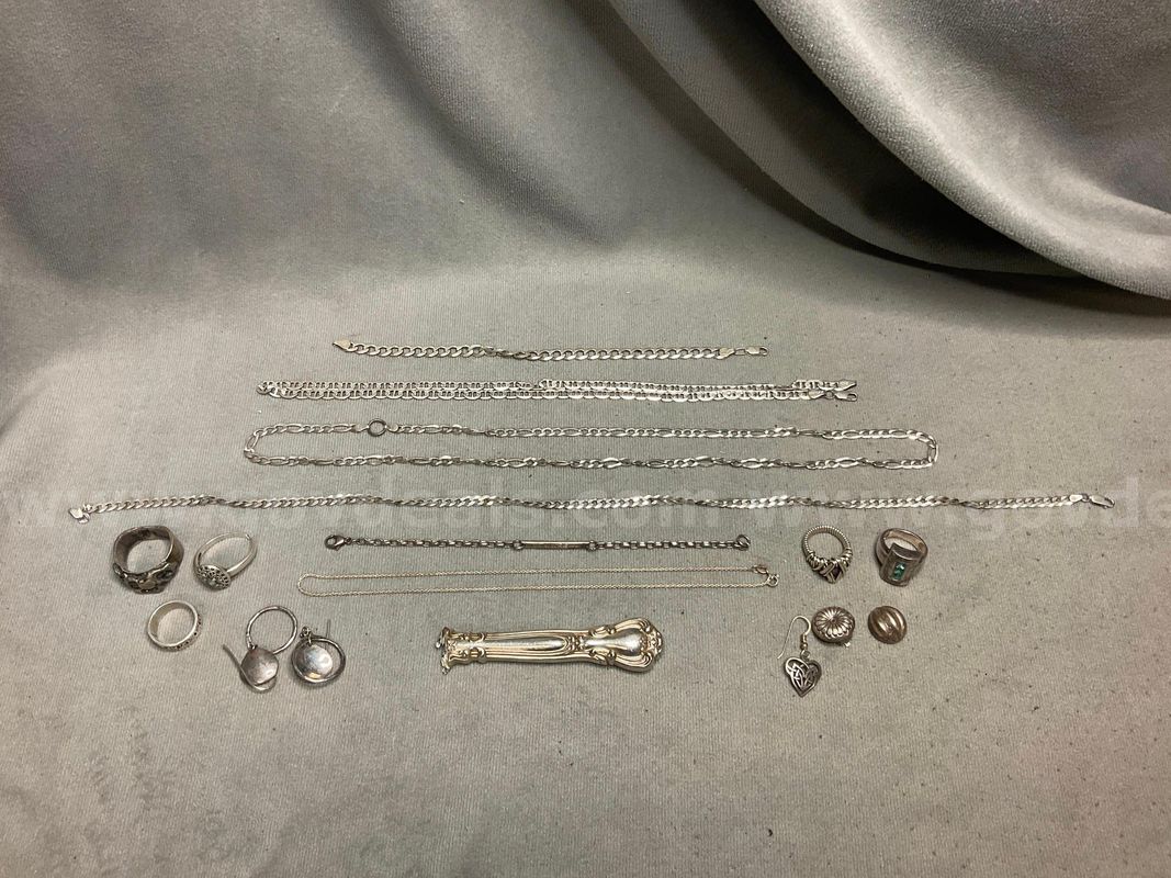 Lot of Sterling Silver, Weight 145g