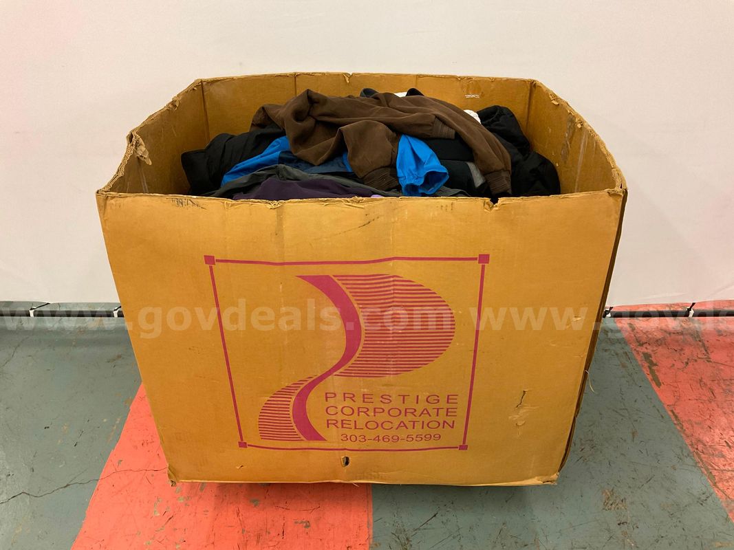 Large Box of Jackets, Coats, Sweaters and More