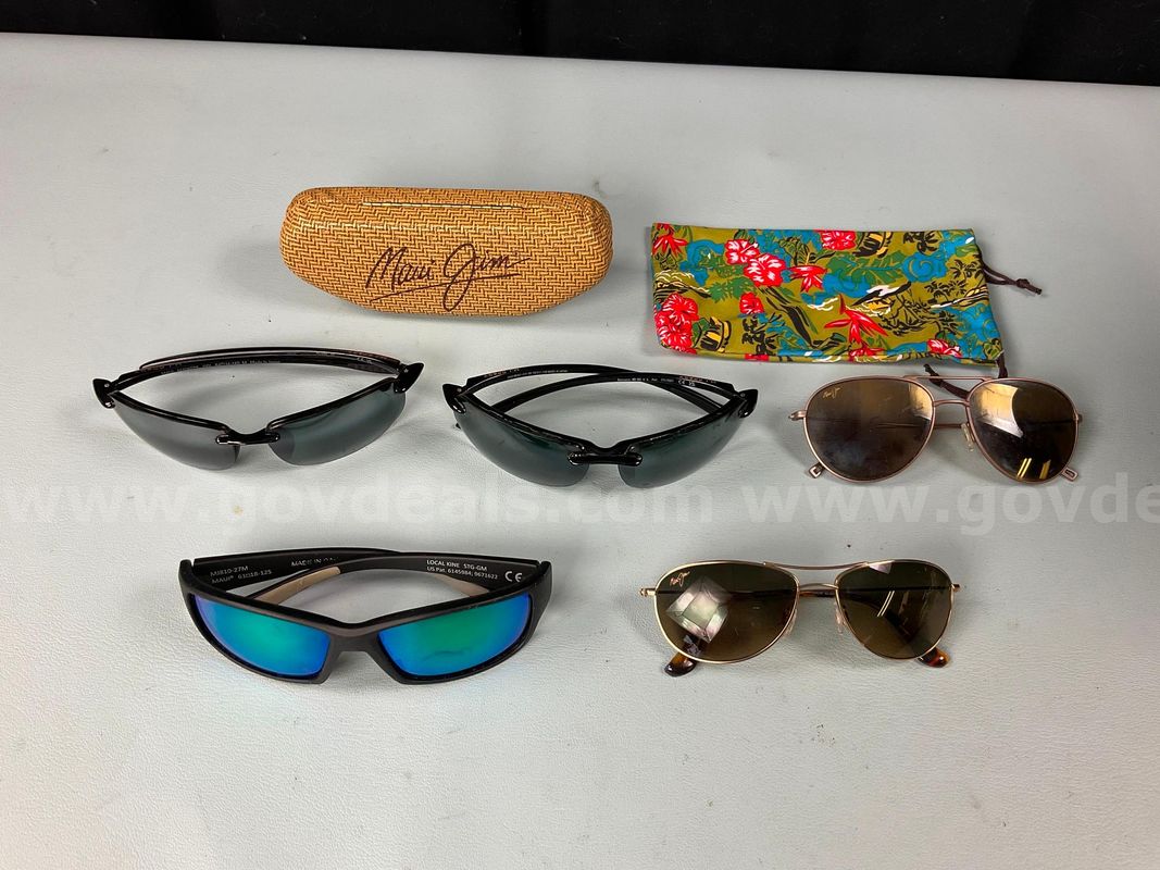 5 - Fashion Sunglasses Labeled Maui Jim, 1 - with Case
