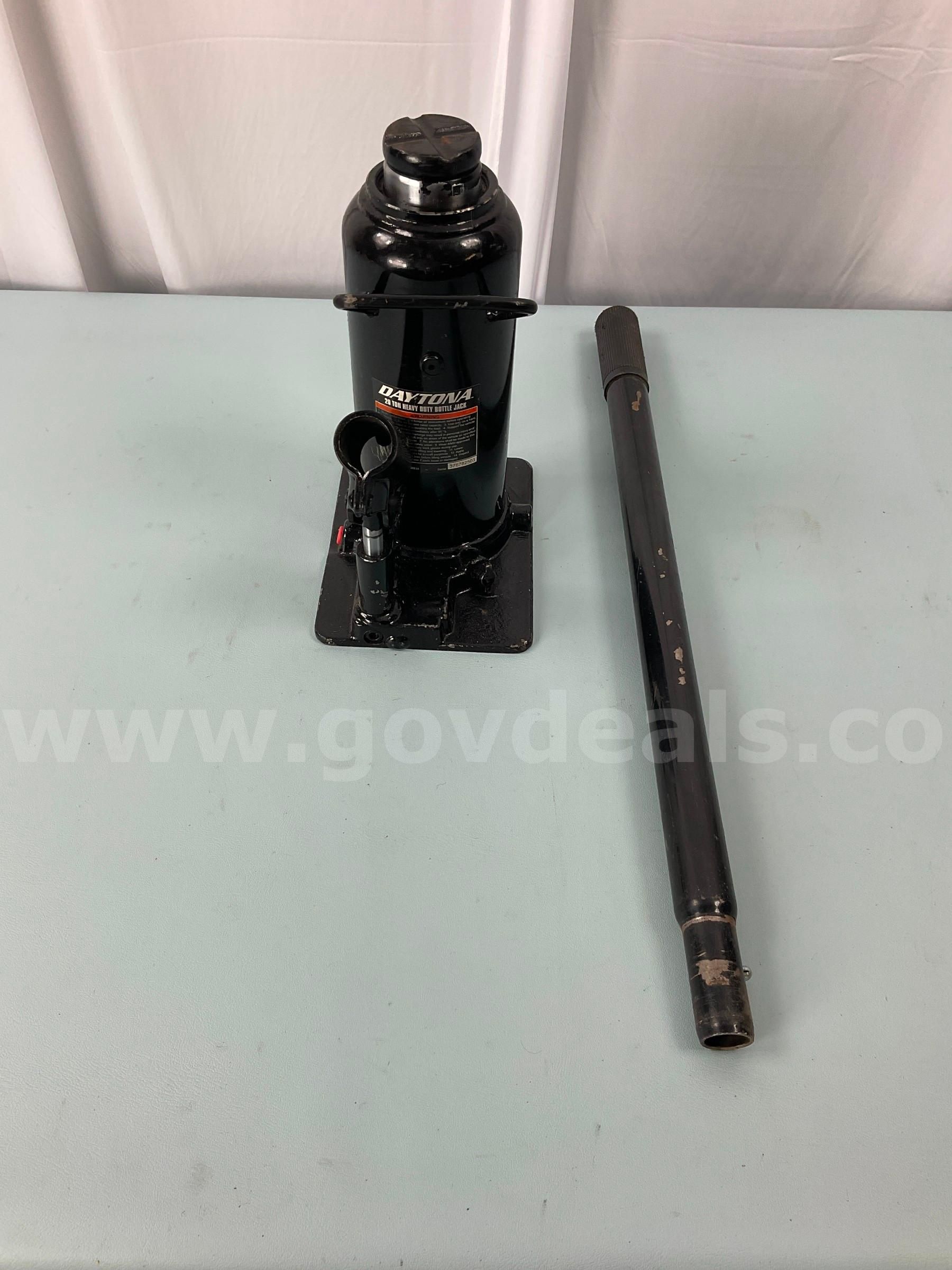 Daytona 20 Ton Heavy Duty Bottle Jack Model 58835