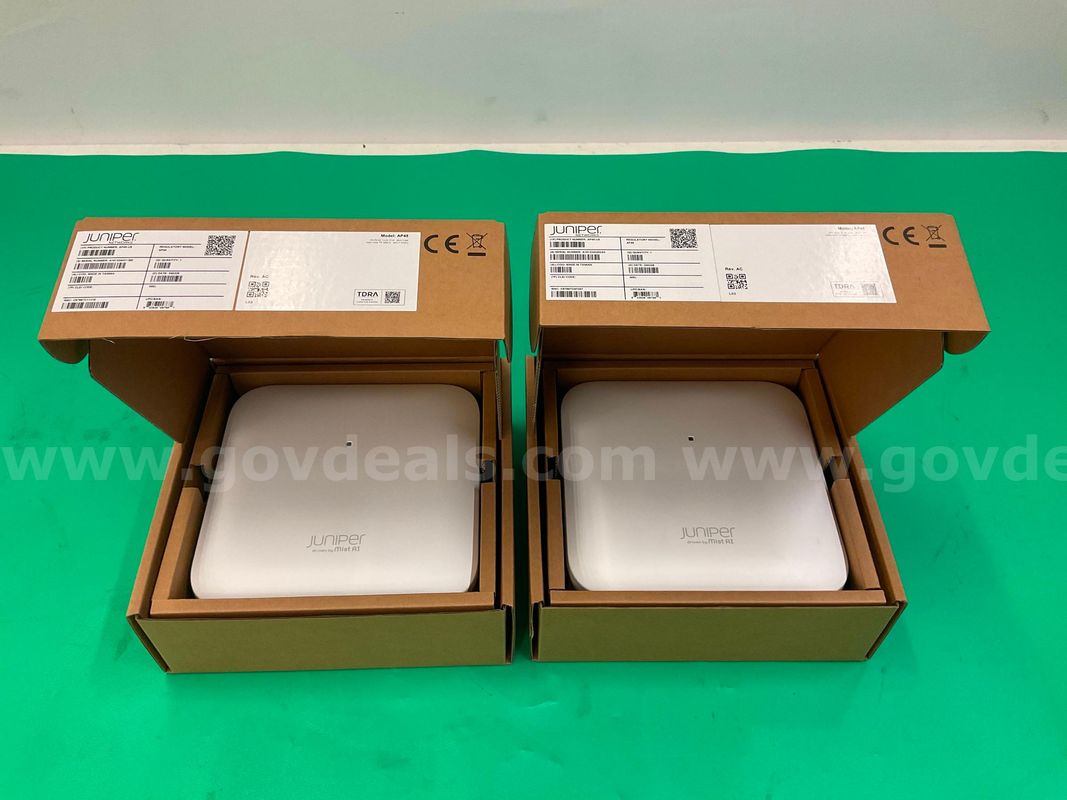 2 - Juniper Networks Mist Wireless Access Points, Models AP45 & AP45E in Packaging, Untested