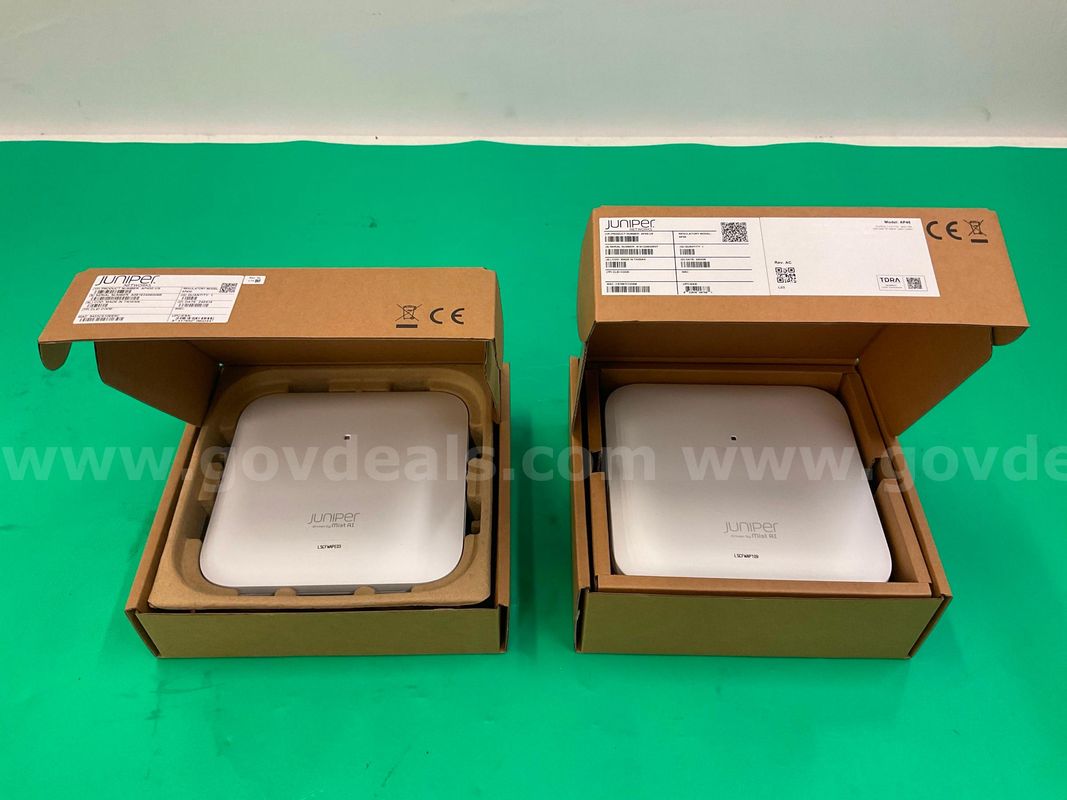 2 - Juniper Networks Mist Wireless Access Points, Models AP45 & AP43E in Packaging, Untested