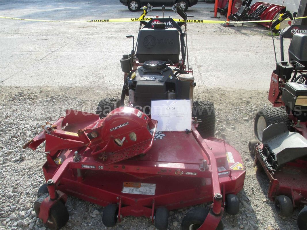 2 ExMark Walk Behind Mowers
