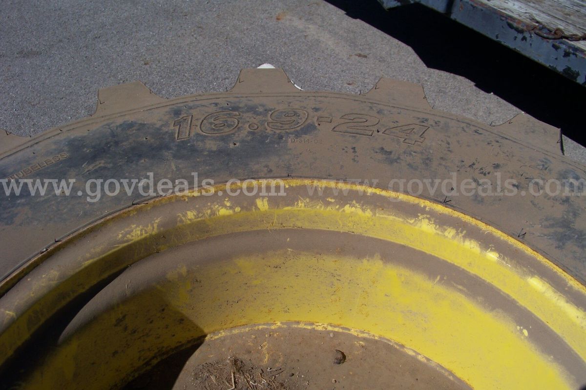 2 Tractor wheels/tires