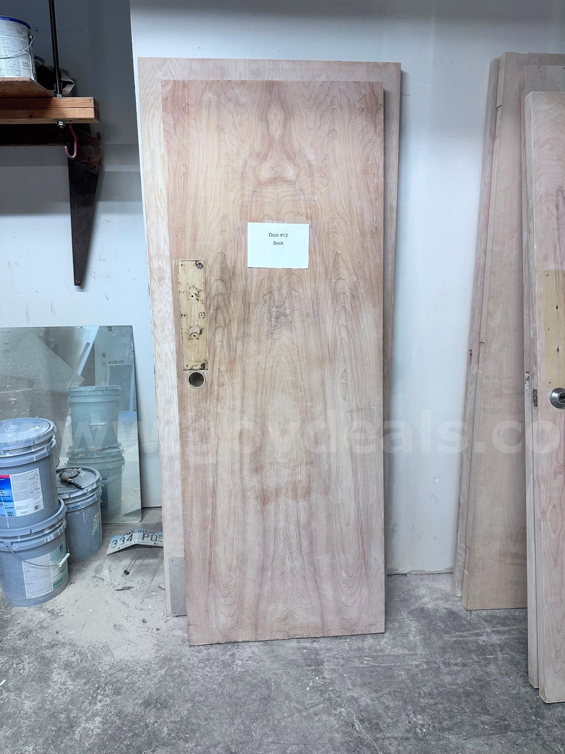 Used Commercial Wood Door