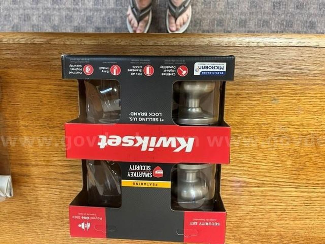 New Kwikset Door Handle still in box