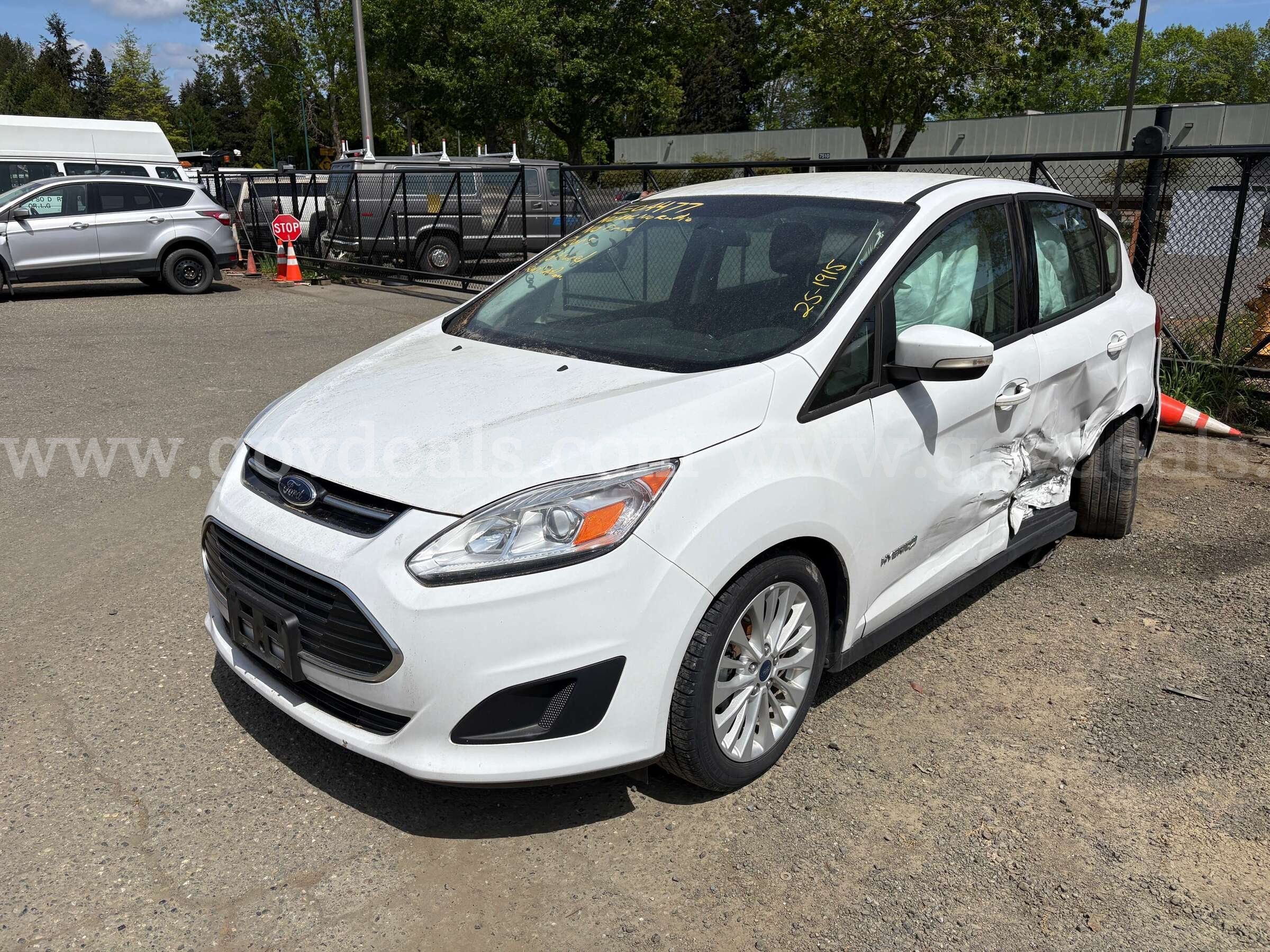 2018 Ford C-Max Hybrid SE 4DR Sedan, TOW AWAY, Accident Damage, Does Not Move (ID# 45749) (GVL) (25-1915) 11700