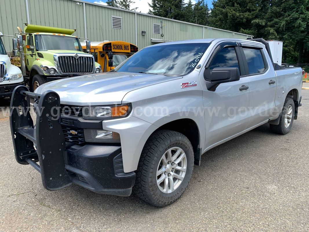 2019 Chevrolet Silverado 1500 Crew Cab 4WD Work Truck (ID# 46369) (EF8) (26-0926) 477