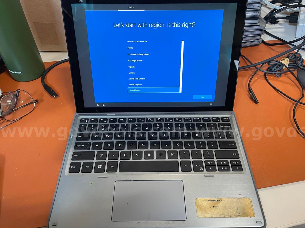 Dell Latitude 7210 2-in-1 | Windows 10 Installer Ready! (ID# 46618) (D-Case) (No UPC) ($10)