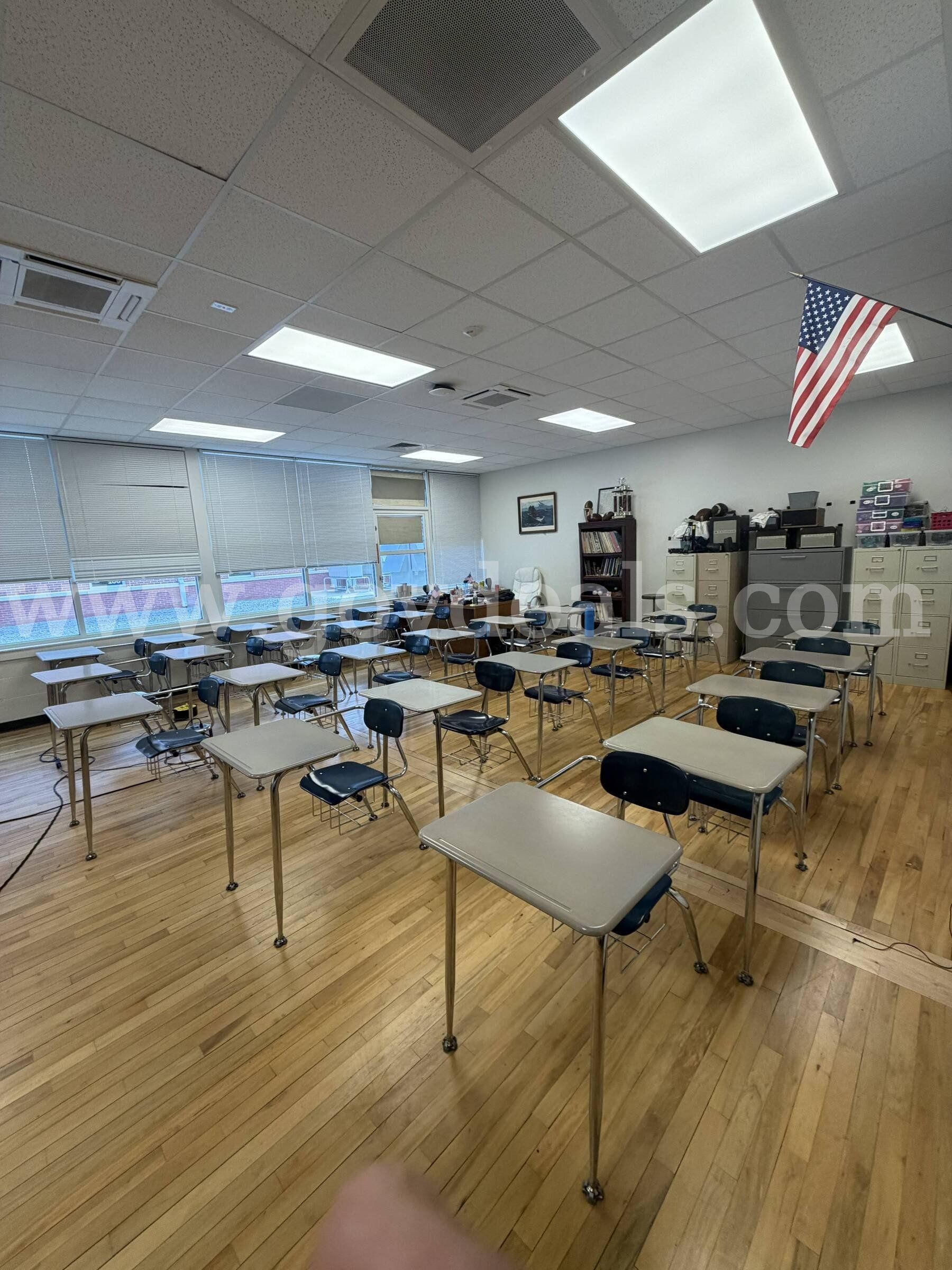 Lot# 1 - 25 Student Desks
