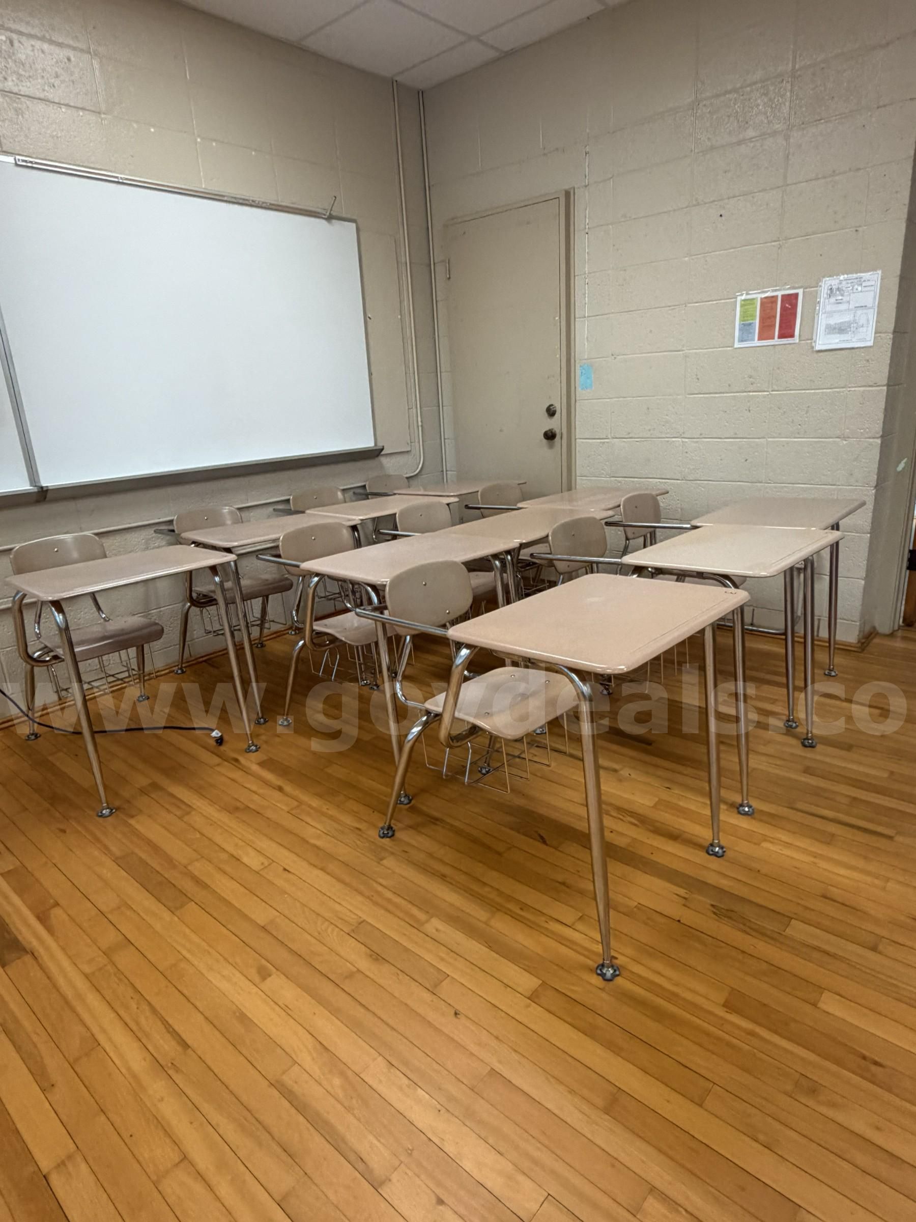 Lot# 8 - 25 Student Desks