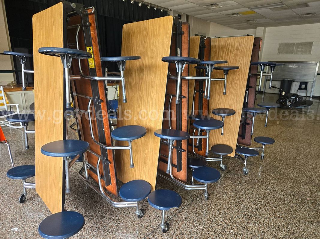 Cafeteria Tables (Lot of 4)