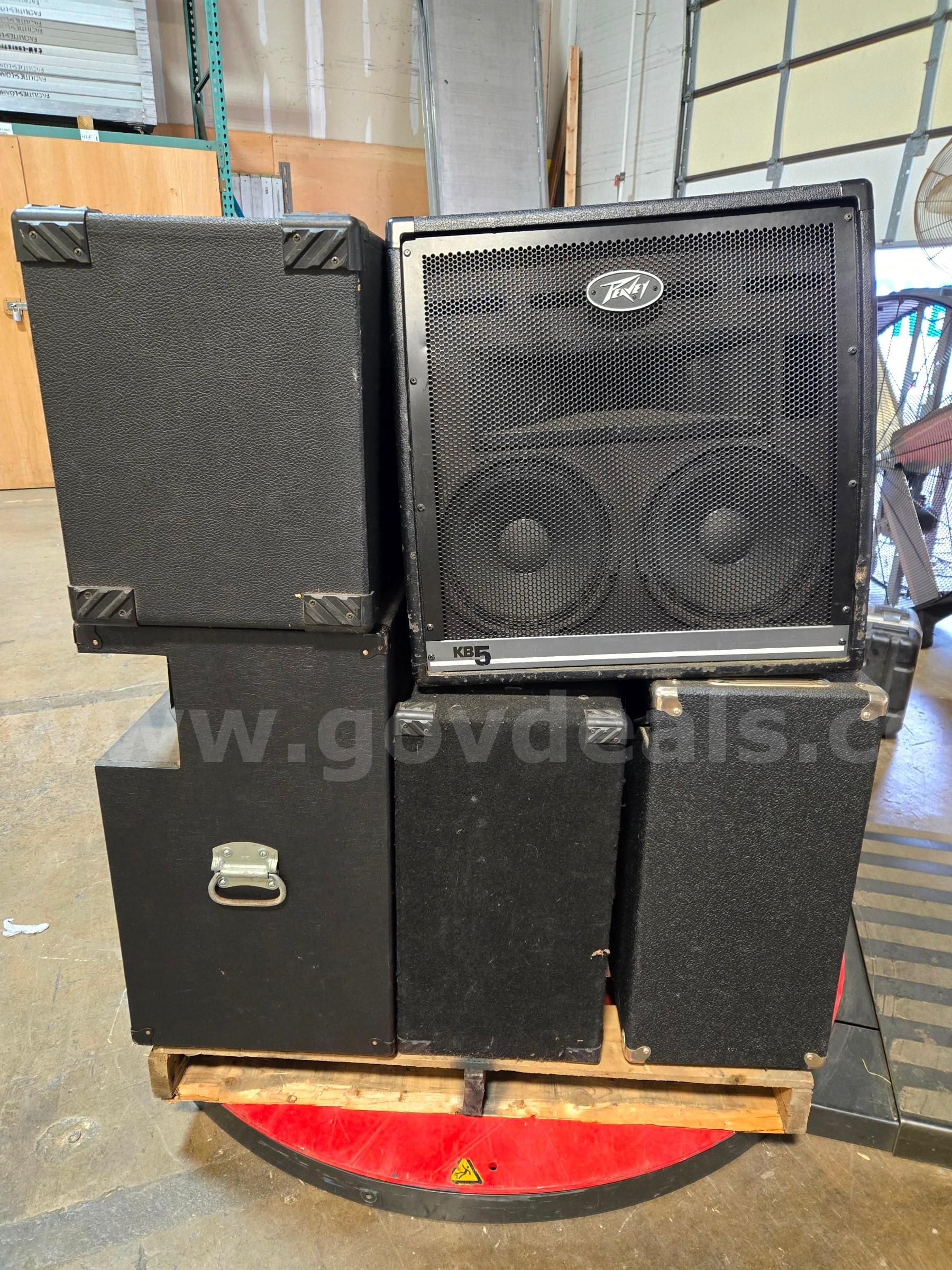 Professional Audio Equipment Lot