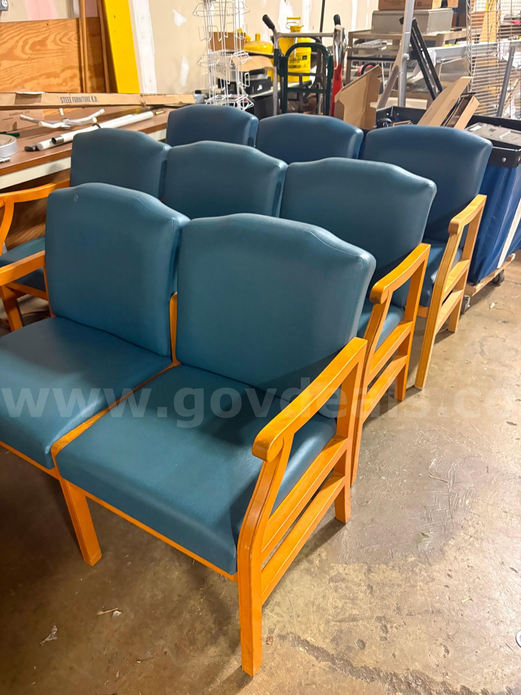 3 Sections of Lobby Furniture