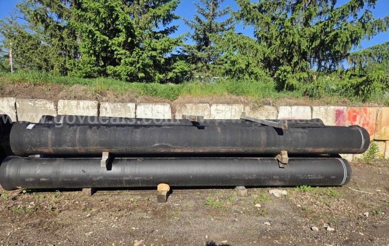 20-inch TJ Ductile Iron Pipes, Class 52 (New/Unused) (Lot 2, Qty. 8)