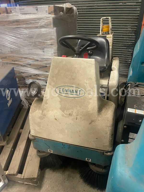 Tennant floor sweeper
